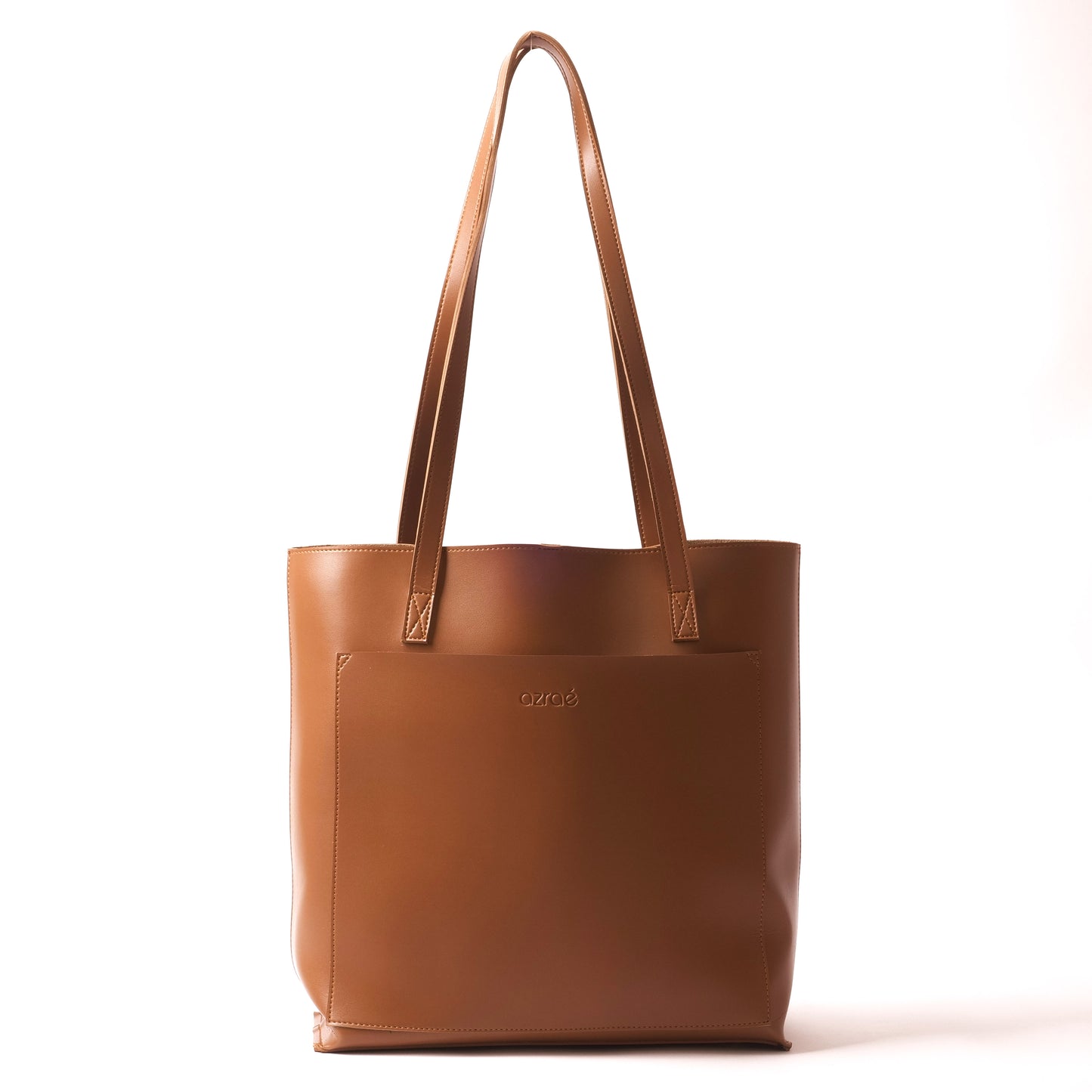 Azraè Classic Camel Micro Rexine Handbag