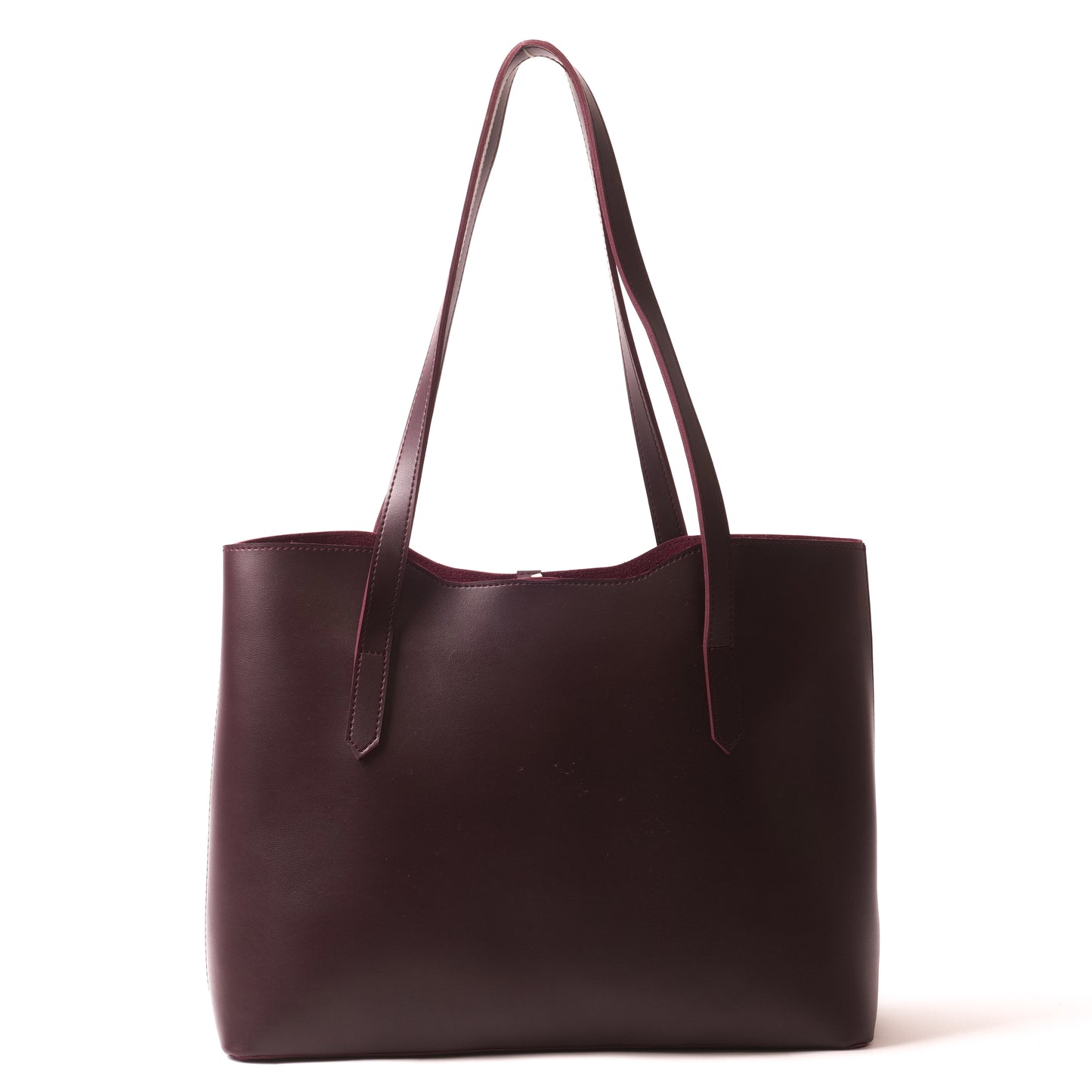 Azraè Elegant Maroon Micro Rexine Handbag with Adjustable Strap