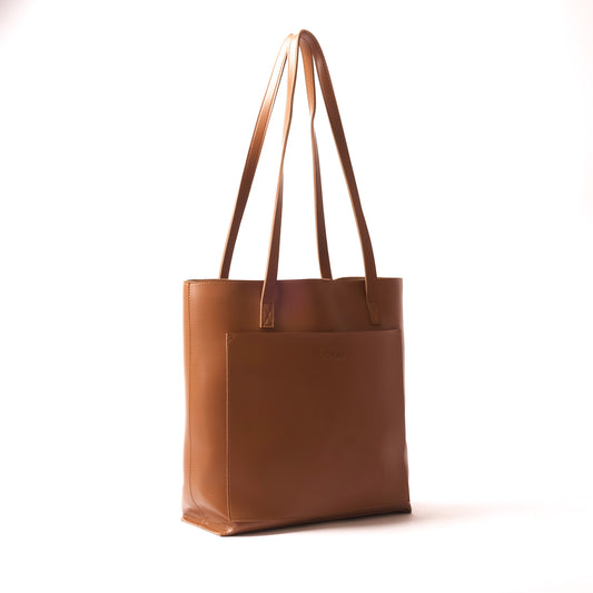 Azraè Classic Camel Micro Rexine Handbag